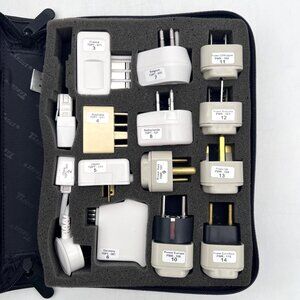 Targus World Travel Adapter Kit WPA031 International Power Plugs & Carrying Case